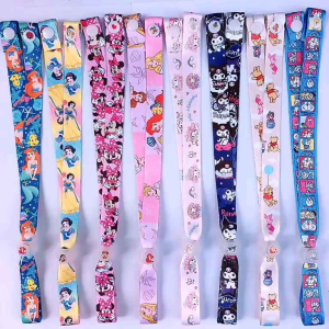 เล่นเด็กๆ ไม่ต้องผ่าตัด สำหรับเด็ก ลายเด็กผู้หญิง - สำหรับกระดูดกระทู้ สายคล้องแมส แบบกระดูม ปรับสายได้