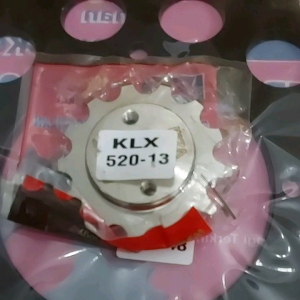 GEAR SET KLX 150 DTRACKER 150 520 VZM RANTAI GOLD 520 130