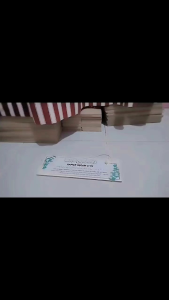 TATSBITA Pajangan Hiasan Dinding Dekorasi Wall Decor Assalamualaikum & Doa Masuk Rumah Dalam Islam Ukuran 10x30cm