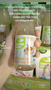 SỈ THÙNG 8 LỐC GREEN BIRD YẾN SÀO VÀ ĐÔNG TRÙNG HẠ THẢO LỐC 6*185ML