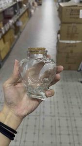 APPN.(1กล่องมี2ใบ มีคลิปรีวิวสินค้าจริง) โหล “โหลกลมรูปหัวใจ” โหลแก้วทรงหัวใจ โหลแก้วรูปหัวใจ โหลเชอรี่ โหลแก้วมีฝาปิด โหลกระเทียม โหลแก้วใส่ของ โหลแก้วใหญ่ โหลแก้วใส มีฝาไม้ปิด สูง10cm ไซส์S โถแก้วหัวใจ สินค้าพร้อมส่ง (1216191217)