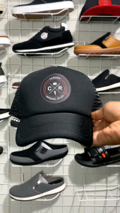 CARIDER ORIGINAL - Topi Trucker Jaring Pria Wanita Original / Topi Baseball Premium Hitam Terbaru CR 085
