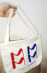 TOTEBAG KANVAS WANITA PAKAI RESLETING KOREAN STYLE