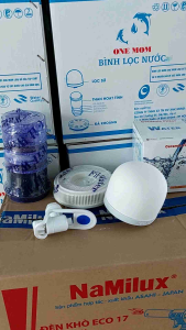 Bộ linh kiện lọc nước hàn quốc ( sứ vỏ trắng vòi chống gãy)