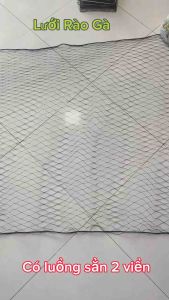 Lưới rào gà xanh rêu có luồng dây khổ 4m3m2m1m làm giàn( Đơn giá 1m tới)