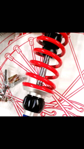 Shock Skok Tabung Belakang Dobel Uk 280 320 340