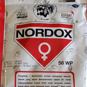 Fungisida/Bakterisida Nordox 56wp 100gr Ampuh Mengendalikan Busuk Buah