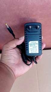 Promo cod Adaptor chas charger speaker portable wireless Noise/niko/advance/aiwa/asatron 9volt 2A jack kuning 4.0x1.7mm