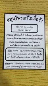 สมุนไพรแก้ไอเรื้อรัง ไอมีเสมหะ ขับเสมหะเหนียว ขยายหลอดลม บรรเทาหลอดลมอักเสบ เจ็บคอ หอบ หืด หายใจไม่สะดวก ตำรับแพทย์แผนไทย