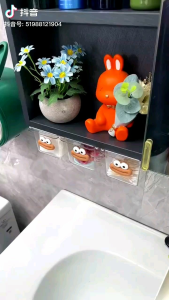 (K4466) Ready Stock❗️❗️❗️Big Mouth Drawer Storage Box (1 Set of 4) 现货❗️❗️❗️大嘴巴抽屉收纳盒 (1套4个)