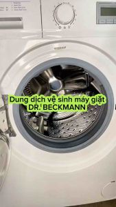 Dung dịch vệ sinh và chăm sóc máy giặt sạch sâu Dr.Beckmann Than hoạt tính