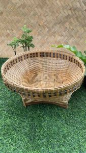 กระบุง กระบุงโปรยทาน ทาเคลือบเงา