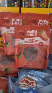 🍓 DÂU TÂY SẤY DẺO & MỌNG NƯỚC CỦA MỸ NUTTY’S FRUITY DRIED STRAWBERRY SOFT & JUICY 510G U.S.A 🇺🇸