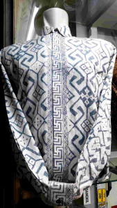 kemeja batik pria dewasa doby ATBM lengan panjang lapis furing gollden hero halus lembut