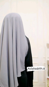 HIJAB ROMPI CRINKLE AIRFLOW /KHIMAR INSTAN rompi 85x110cm/hijabinstanrompi