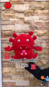 TANPA PO!muppet  boneka dongeng dirumah maianan anak boneka edukasi anak