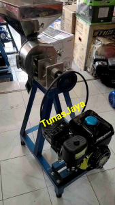 Mesin Giling Bumbu Basah 8inch Stainles+PRO-QUIP 8.0HP Siap Pakai