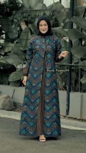 Batik Couple Keluarga Terlengkap Motif Zig-zag Navy Size M L XL XXL - Batik Family - Batik Keluarga - Atasan Batik Couple - Baju Batik Keluarga - Baju Batik Couple - Batik Couple Murah