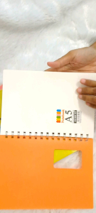 Notes Spiral/ Notebook A5 Polos Buku Catatan Office