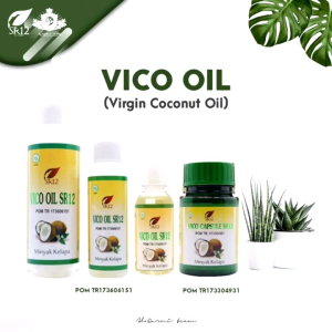 VCO Minyak Kelapa Murni Virgin Coconut Oil SR12 Minyak Kelapa Murni Booster Suplemen Kesehatan