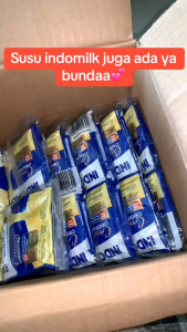 Susu Kental Manis INDOMILK || isi 6 sachet / 1 RENTENG VARIAN 2 RASA (VANILA DAN CHOKLAT)