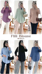 FLILI BLUS POLOS WANITA