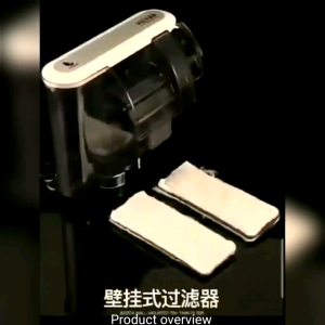 [E-Quarium] Dophin External Hanging Aquarium Waterfall Filter Easy Setup