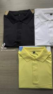 Áo thun cổ bẻ - Vải cá sấu Poly thái (lạnh/ thể thao) - Form nam - Vải mềm thoáng mát - Song Phú