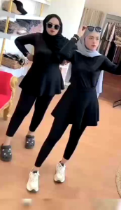 Setelan wanita olahraga // setelan legingrok+kaos terbaru // pakaian olahraga wanita muslimah // celana leging olahraga+kaos