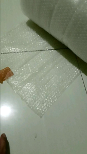 Buble Wrap Lebar 40 Cm Putih Bening untuk Paket Bahan berkualitas Dijual Per Meter