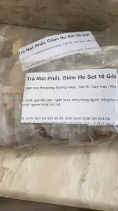Set 10 Gói Trà Mát Phổi Giảm Ho