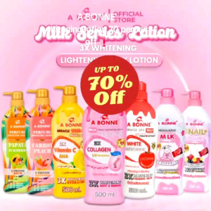 A Bonne Milk Series Lightening Lotion 3x Whitening 500 ml Up to 70% Off