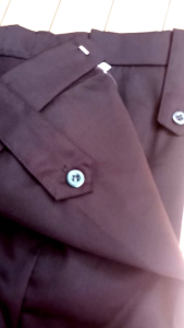 Celana PDH Satpam Terbaru Coklat Kehitaman