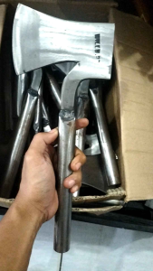 KAPAK ASLI BAJA CACAH TULANG DAGING HEWAN / KAPAK GAGANG PIPA BESI SUPER TAJAM DAN KUAT