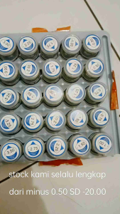 Softlens Clear X2 (isi satu pcs/setengah pasang) minus -050 SD -20.00