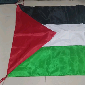 BENDERA PALESTINA UKURAN 120×70 UKURAN REAL 110×60 satu pcs