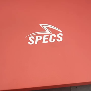 Sepatu Futsal Specs Lightspeed 20 Fwd In White Oxy Fire Black