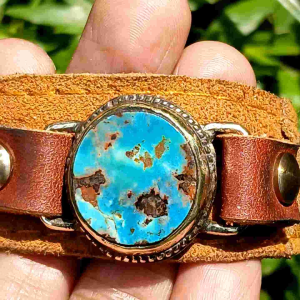 gelang kulit pirus persia 04