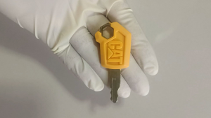 กุญแจรถแม็คโคร CAT สีเหลือง แบบพกพา 5P8500 สำหรับรถขุดและรถยก Limited Edition