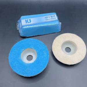 เคเจล้อขนแกะขัดเงา4 บุคคลชั่วคราว พร้อมขัดเงา ล่าสุดสำหรับปัดเงา ใช้กับลูกหมูหรือเครื่องเจียร