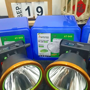 Lampu kepala kuat terang LED 300w/High quality 300w rechargeble LED Headlamp