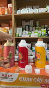 Nút phích nhựa 2 L bọc gioăng cao cấp Rạng đông