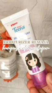 [MURAH] Paket Ekonomis Pigeon Teens (Compact Powder + UV Facial Foam Moisturizer) / Sabun Muka / Pelembab Wajah / Bedak Padat