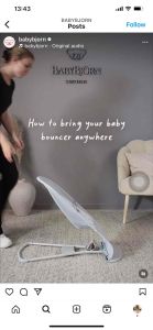 กระเป๋าสำหรับใส่เปล BabyBjörn Transport Bag For Baby Bouncer