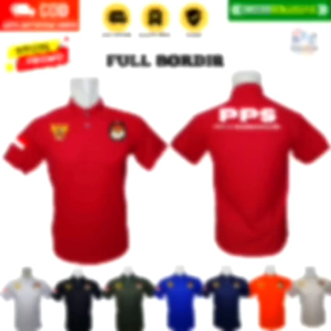 Kaos Kerah Garuda Panitia Pemungutan Suara Banyak Pilihan Warna Bks