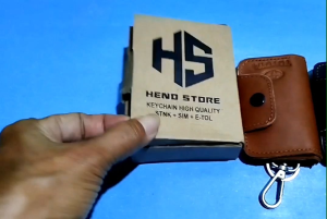 Dompet Gantungan Kunci Kulit Asli Toyota / Keychain gantungan kunci mobil kulit