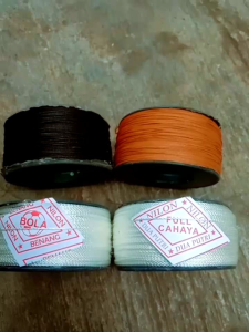 Benang Sol & Nilon Coklat Hitam Putih Jumbo Besar