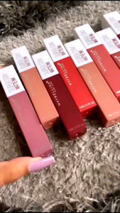 Original Maybelline Superstay Matte Ink Liquid Long Lasting Waterproof Matte Lipstick Lipcream