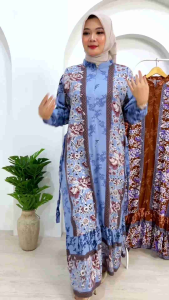 Gamis Dres panjang rayon viscose - Gamis rayon viscose