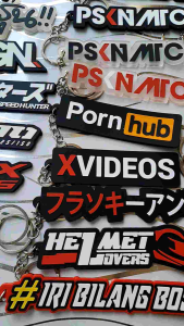 GANTUNGAN KUNCI KARET MOTORMOBILTASKUNCI RUMAH DLL LENTUR PSKNMTCPROSTREETPULL&BEARDLL